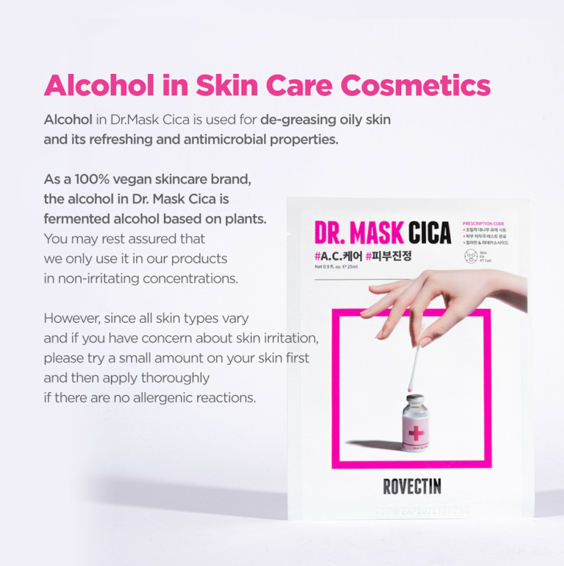 ROVECTIN - Dr. Mask Cica