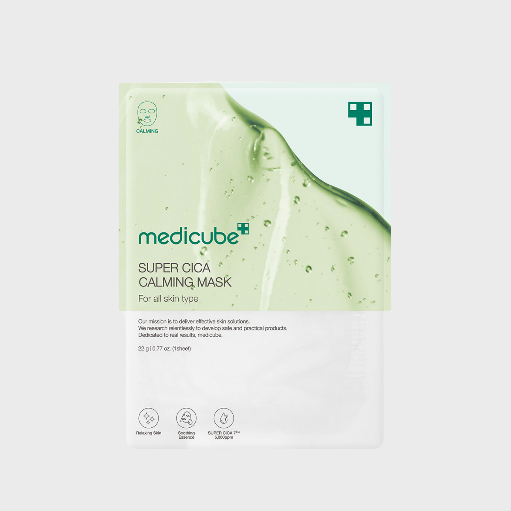 MEDICUBE - Super Cica Calming Mask