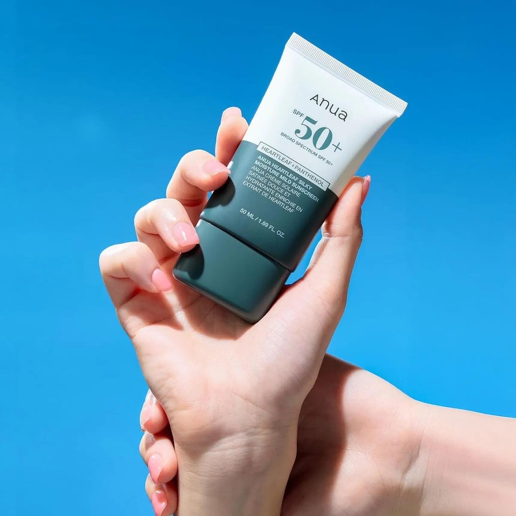 ANUA - Heartleaf Silky Moisture Sunscreen 50ml