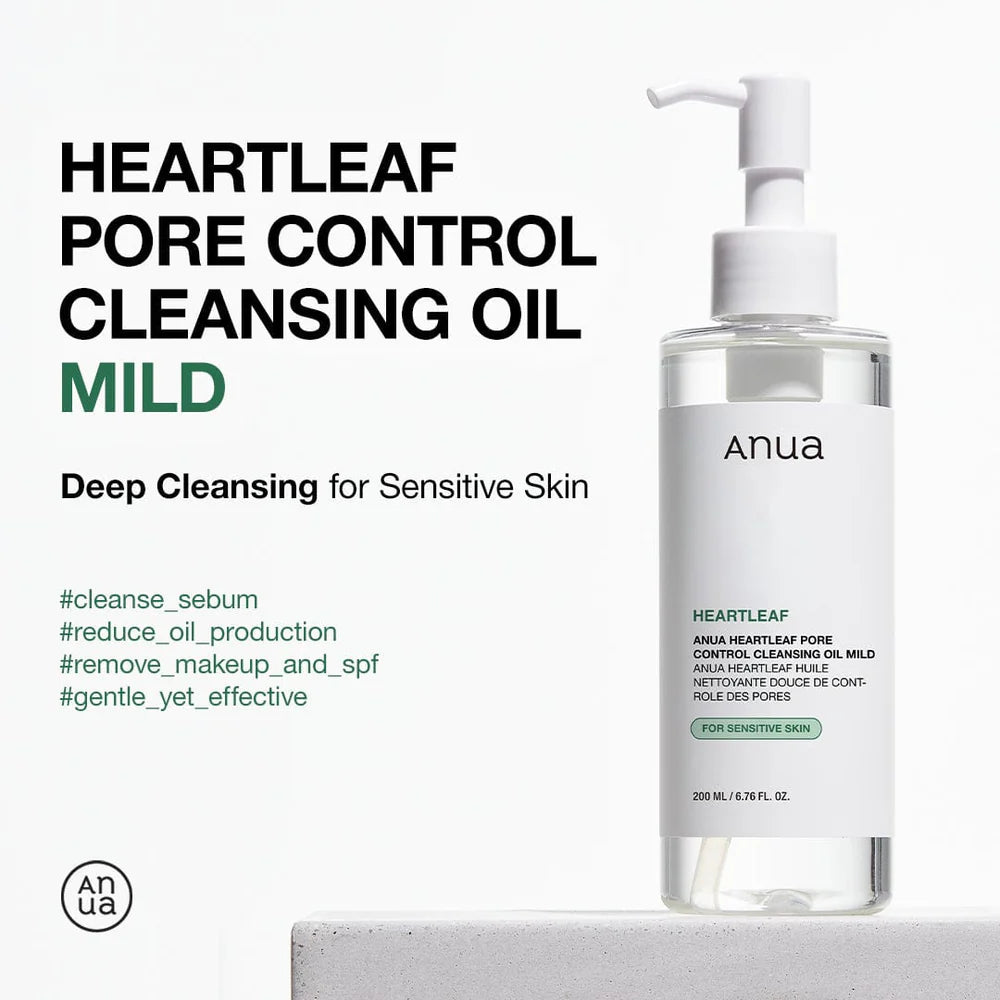 ANUA - Heartleaf Pore Cleansing Oil Mild 200ml