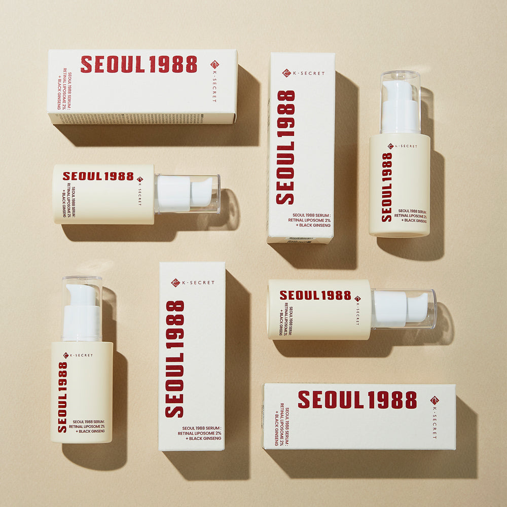 KSECRET - SEOUL 1988 Serum : Retinal Liposome 2% + Black Ginseng 30ml