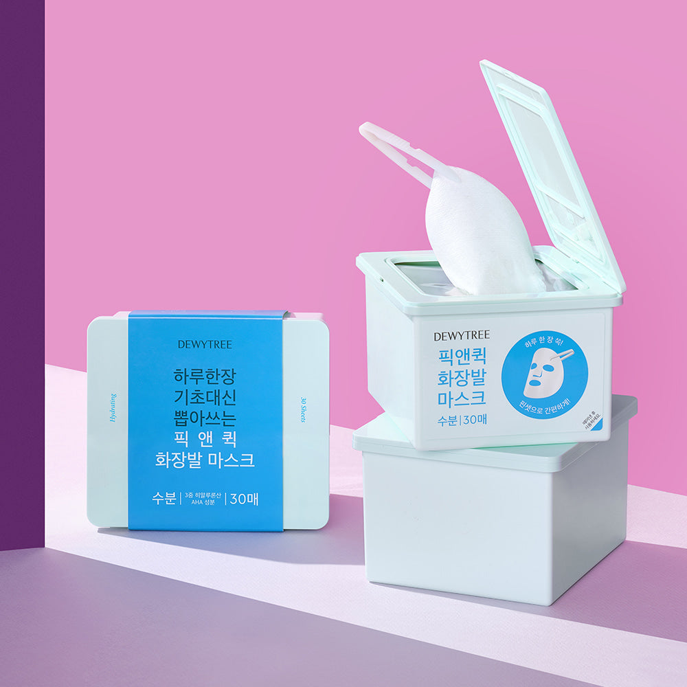 DEWYTREE - Pick And Quick Refreshing Aqua Mask Set (30 sheets)